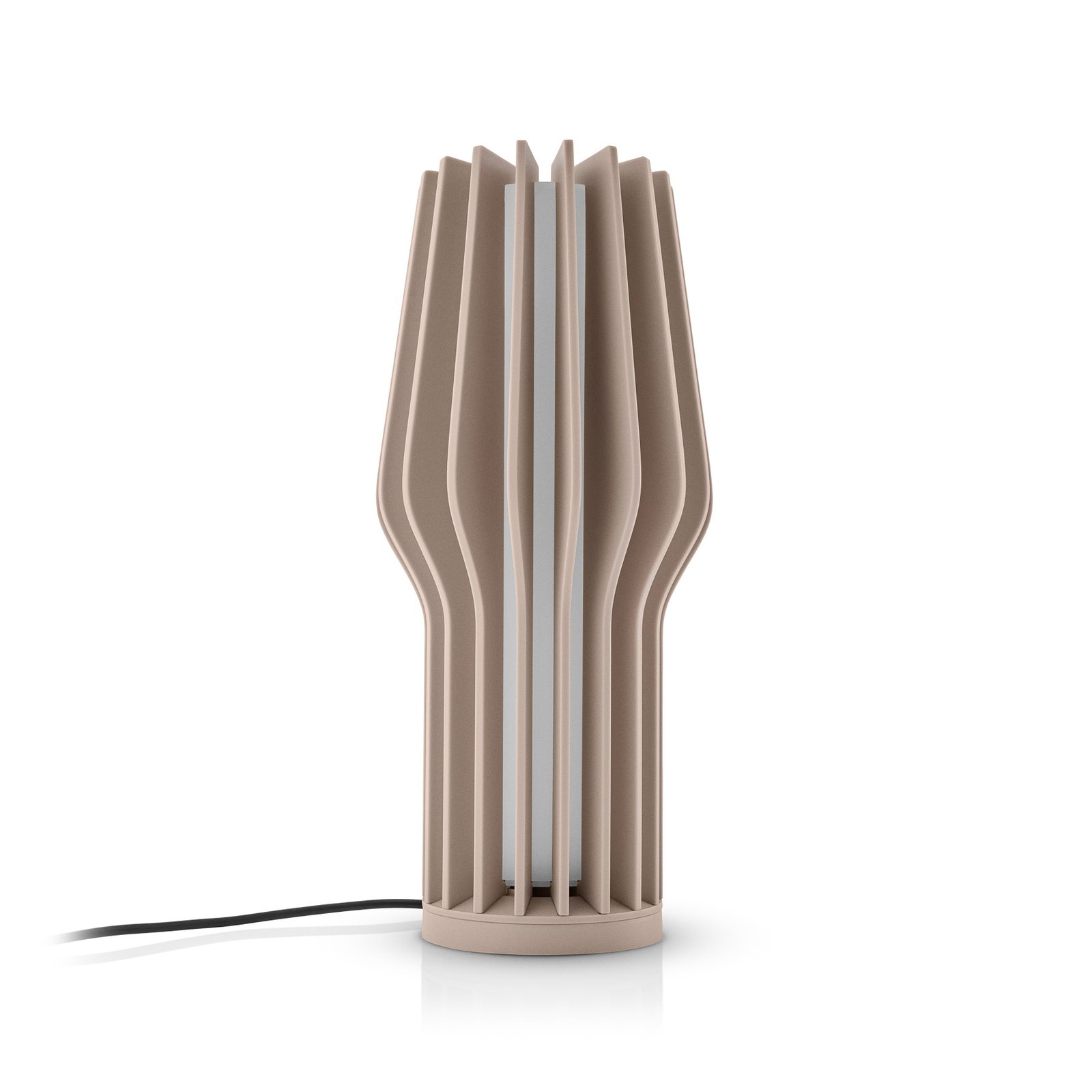 EVA Solo LED table lamp Radiant, beige, rubber, IP44