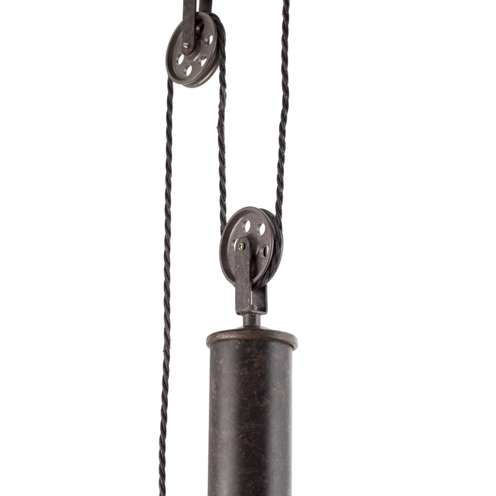 Height-adjustable Winch Pendant Lamp | Lights.ie