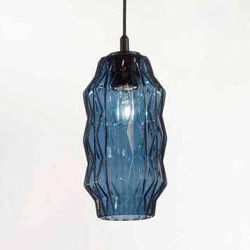 Elegante lampada a sospensione in vetro Origami