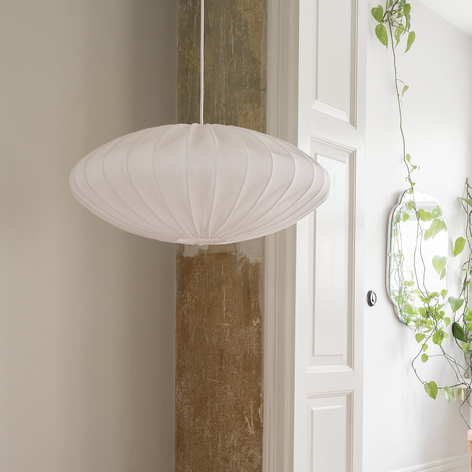 Ellipse 65 -varjostin, Linen White - Watt & Veke