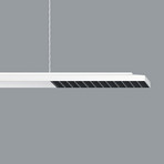 ERCO Jilly P DALI up/down oval wide weiß/schwarz