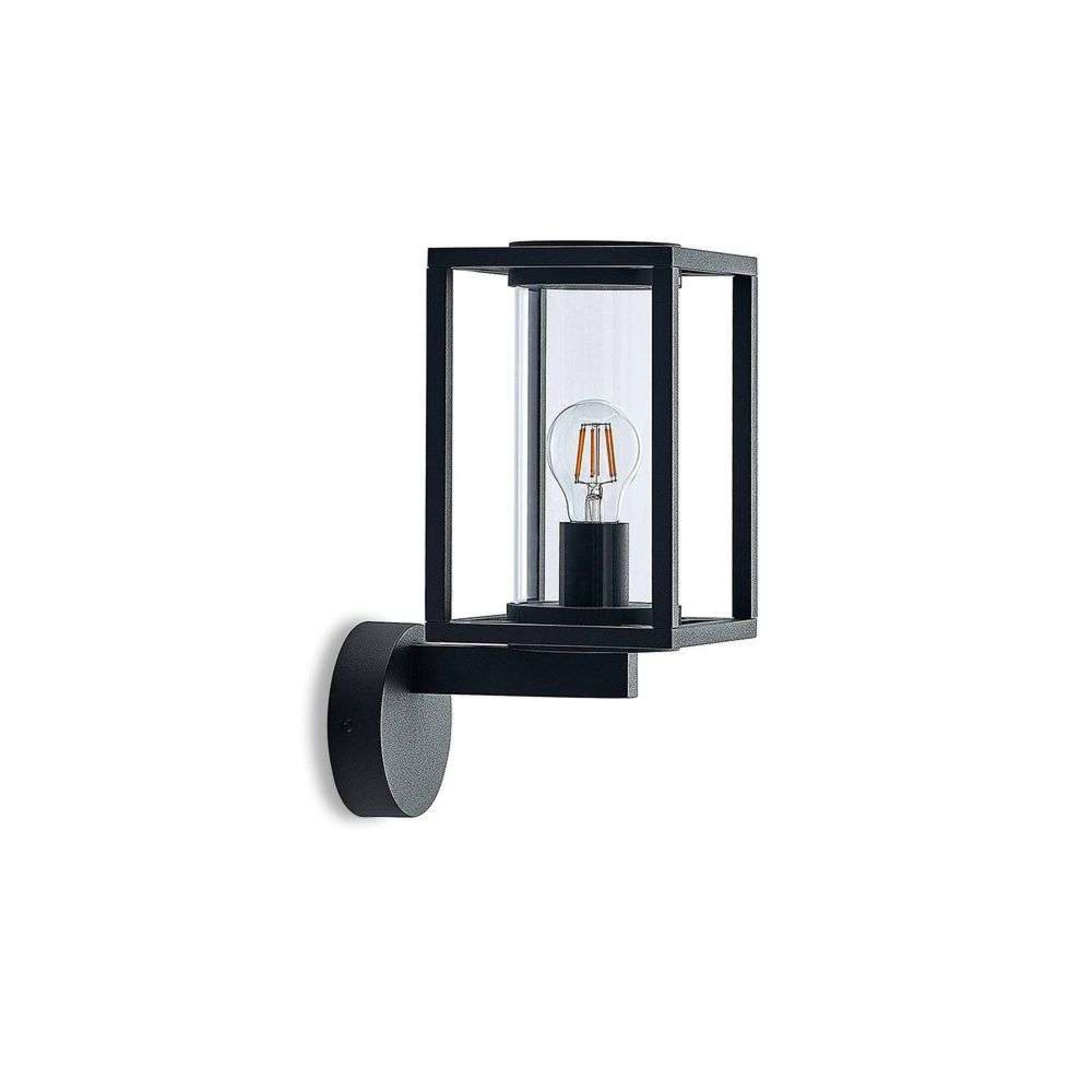 Ferda Up Outdoor Wall Lamp IP44 Graphite - Lucande