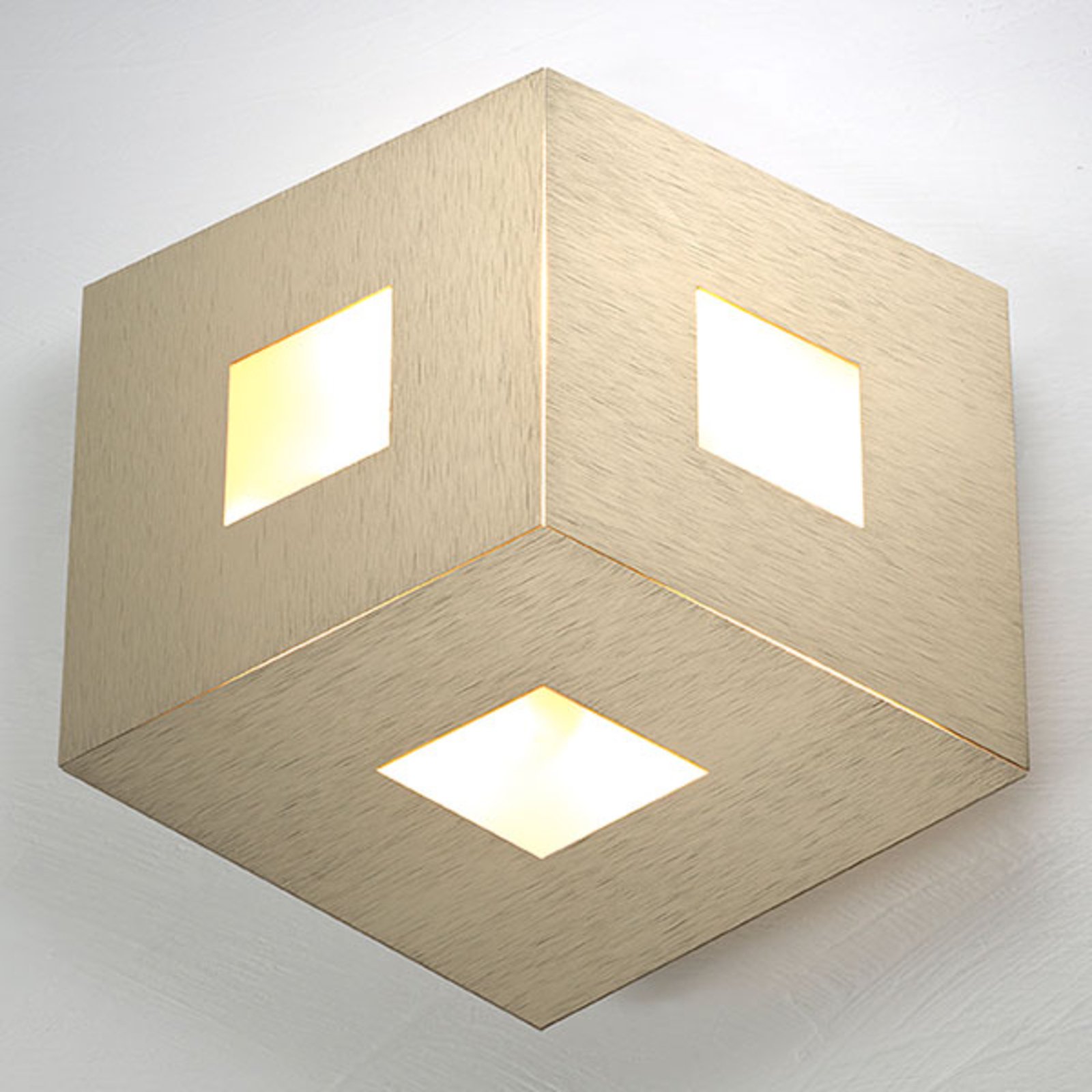 Bopp Box Comfort LED-Deckenleuchte gold