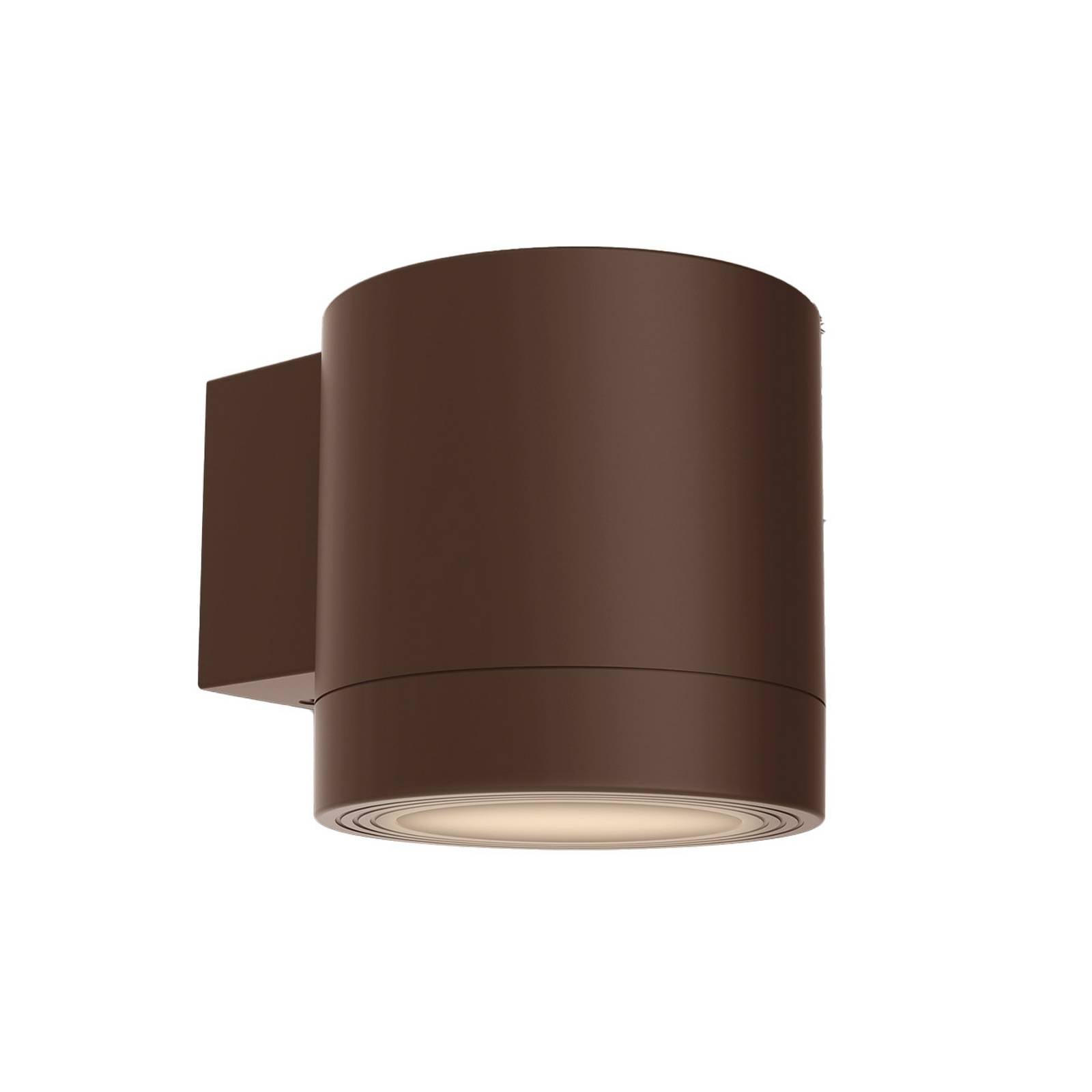 Philips Außenwandleuchte Fylx, braun, Metall, IP44, GU10