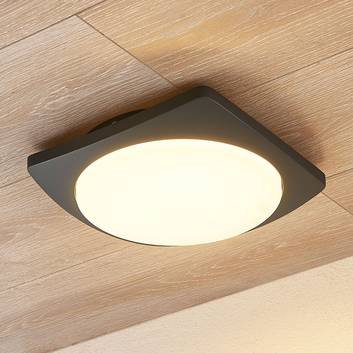 Lucande Gesar LED vonkajšie stropné svietidlo