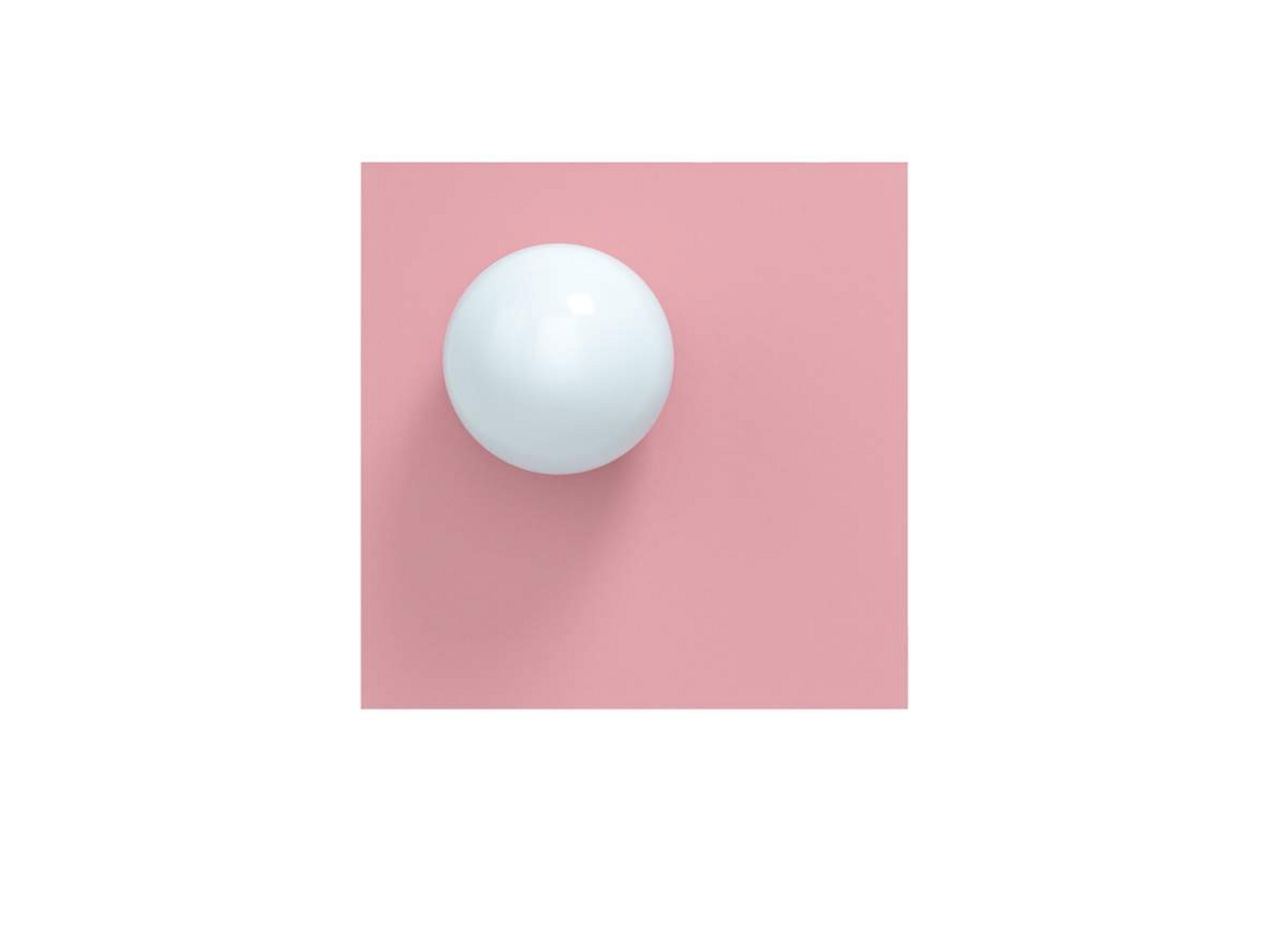 Candy Big Square S Wand-/Deckenleuchte, pink - Swedish Ninja