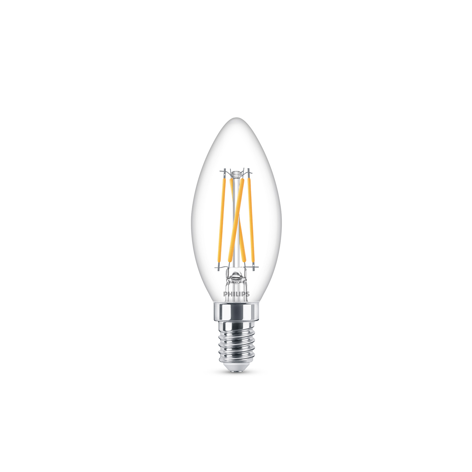 Philips LED-Kerzenlampe E14 2,5W 827 WarmGlow