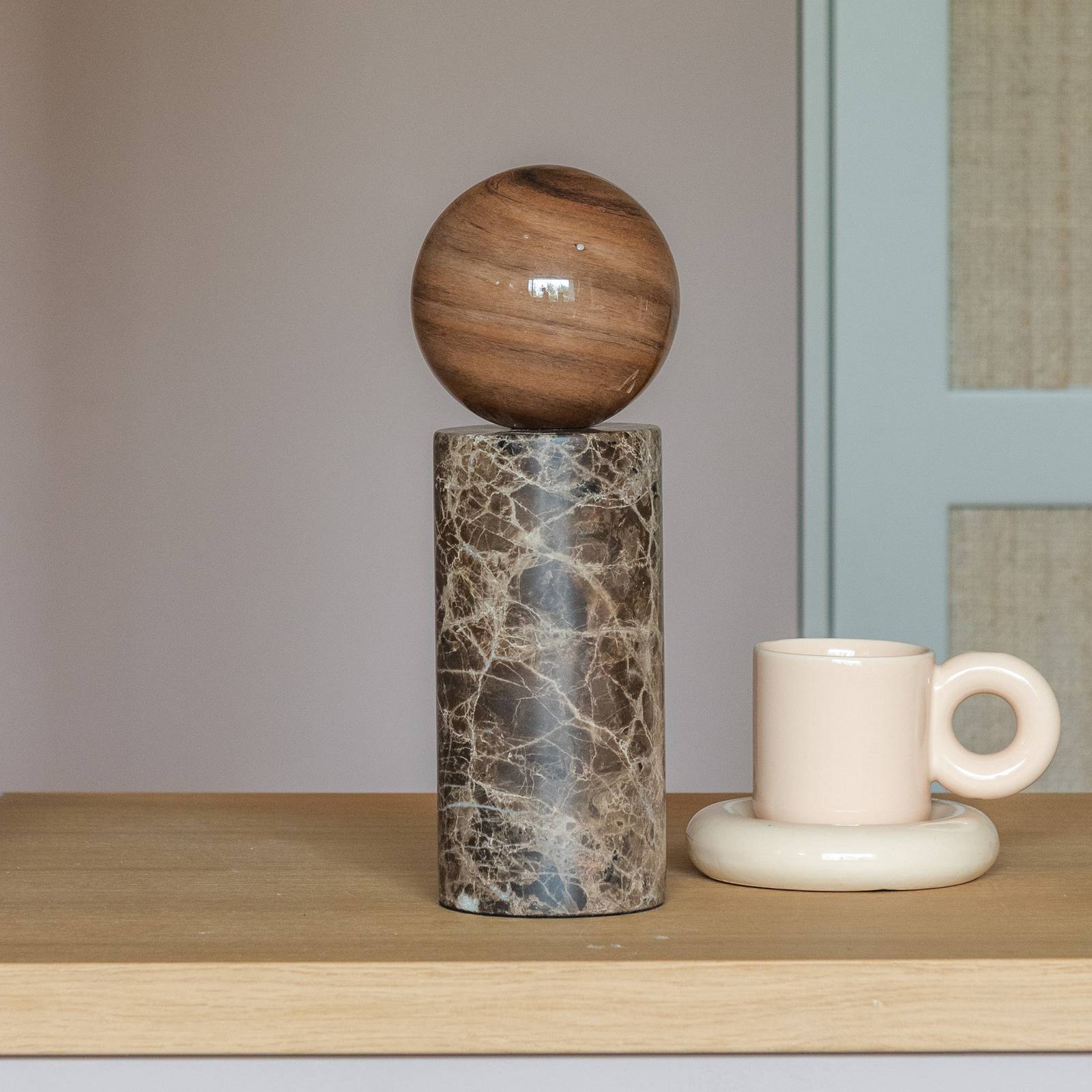 IT'S ABOUT ROMI Tischlampe Tivoli, braun, Höhe 33 cm günstig online kaufen