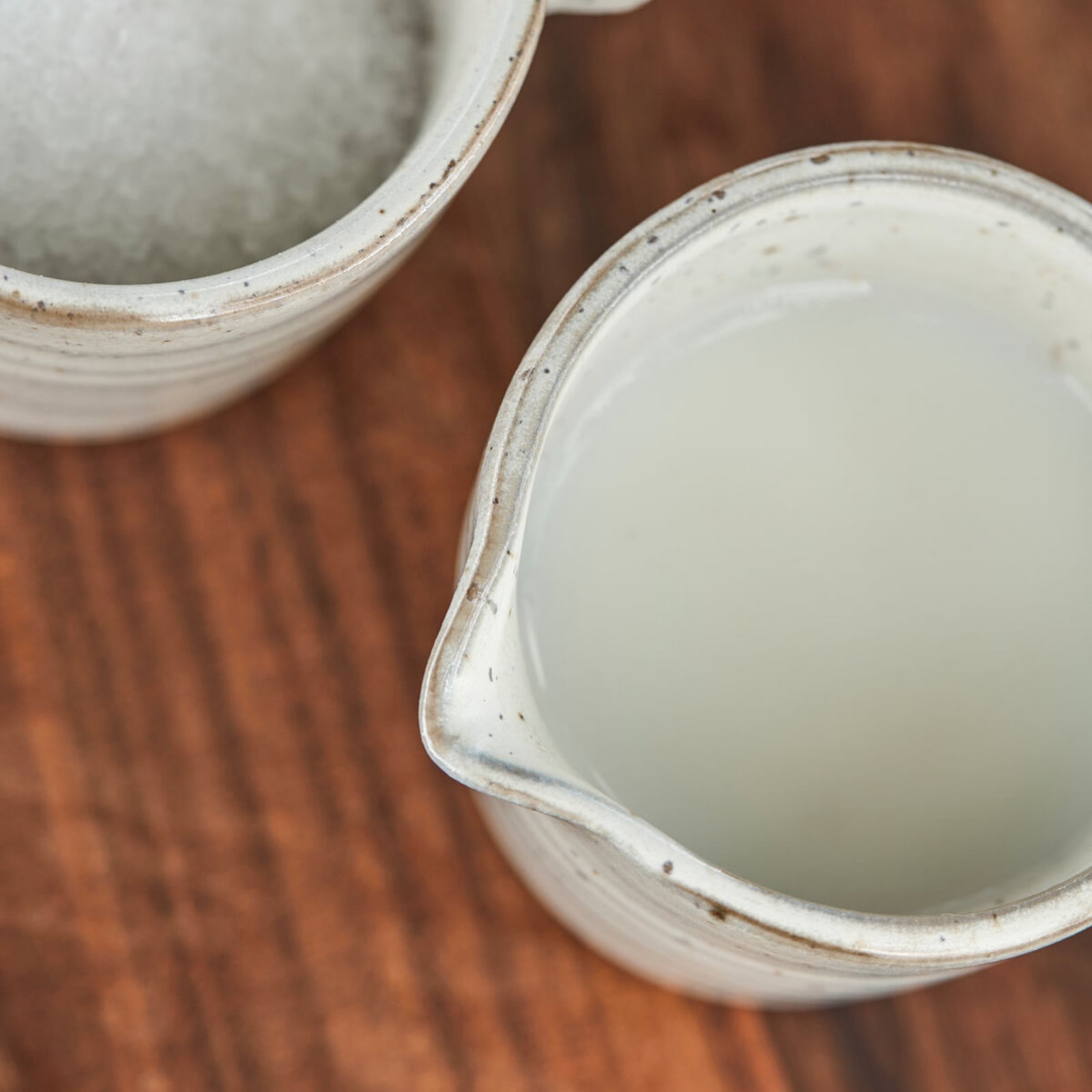 Set da tavola con latte e zucchero HDPion, grigio, ceramica - House Doctor