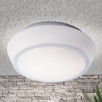 Glas ceiling light Pia with IP44, 38 cm