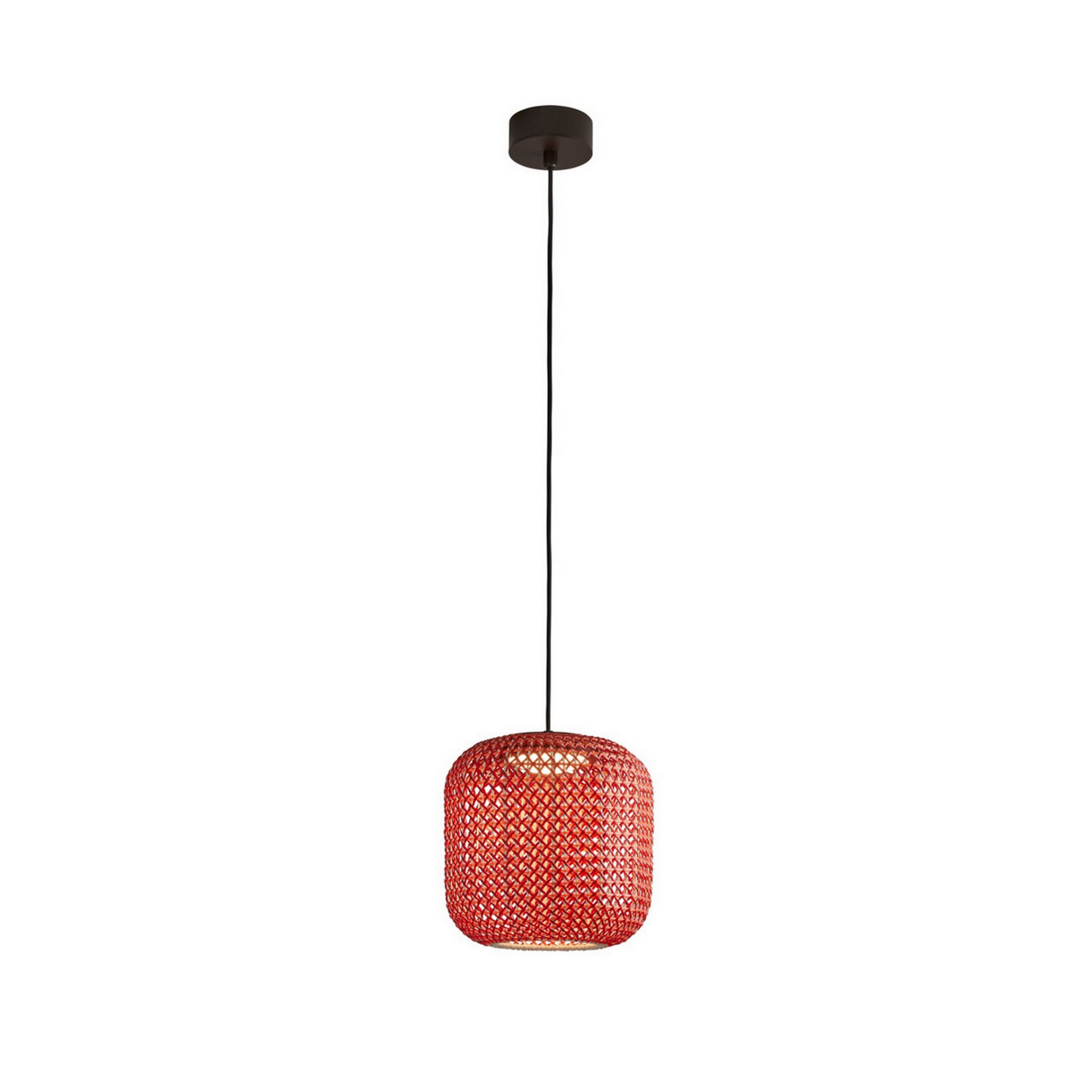 Bover Nans S/31 suspension d'extérieur LED, rouge