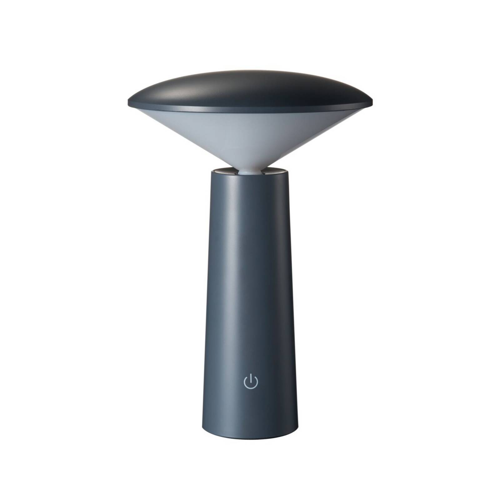Pauleen LED-Akku-Tischlampe ADORABLE SPARK, grau, 21 cm IP44