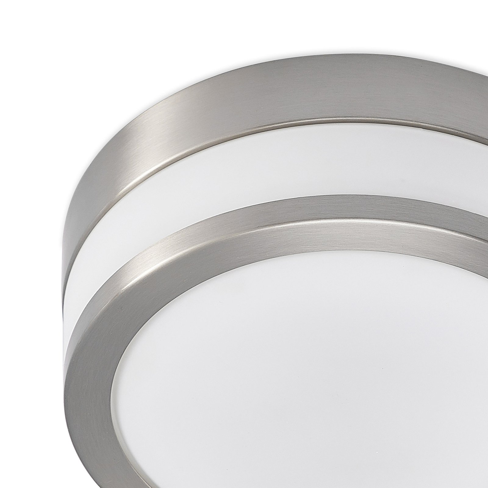 Flavi Deckenleuchte Opal/Nickel - Lindby