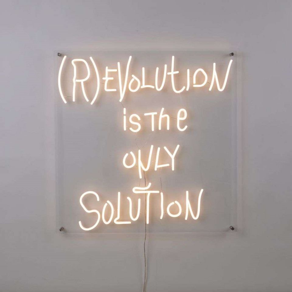Seletti (R)evolution LED Vägglampa, transparent från Seletti