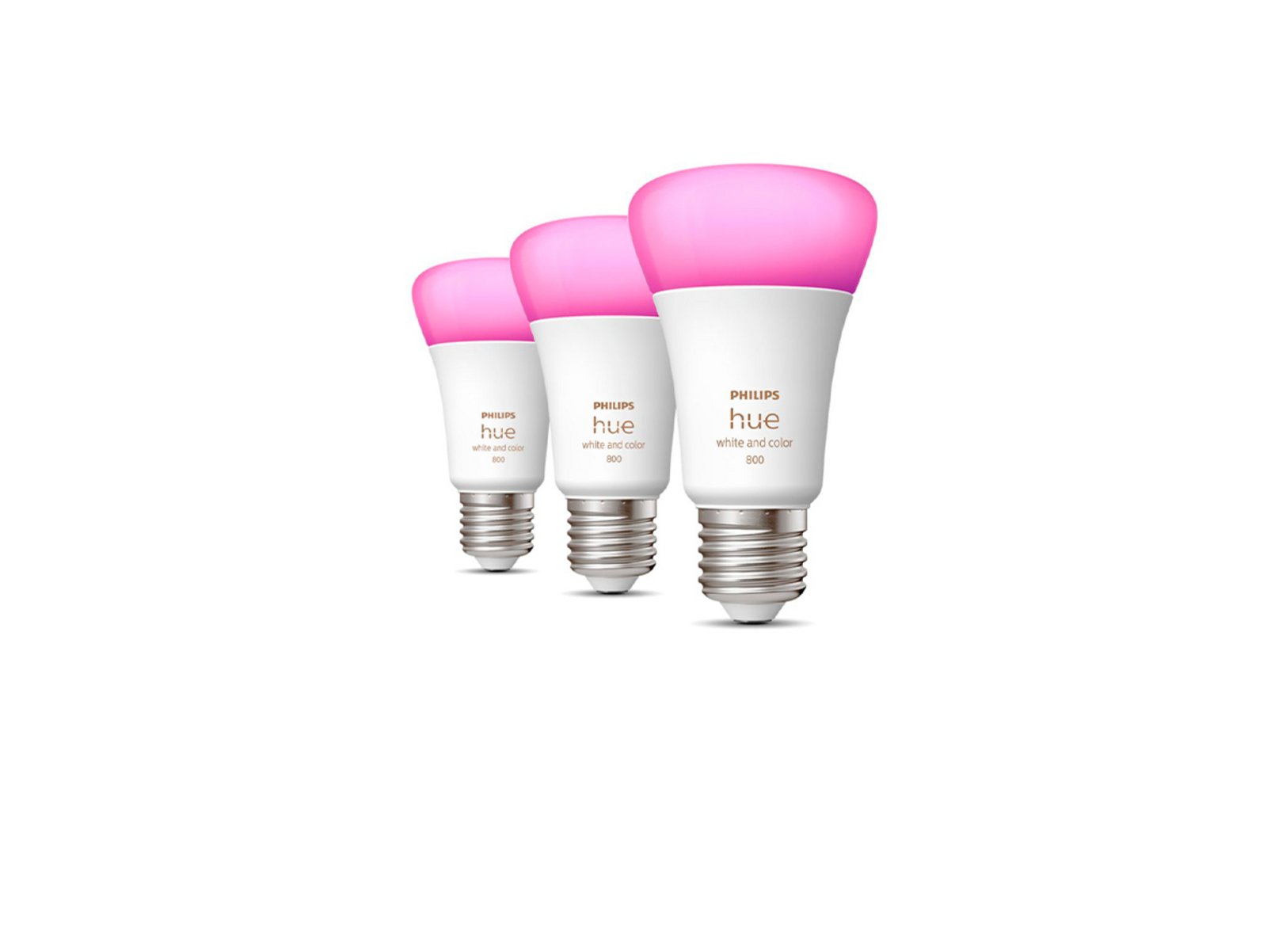 Philips Hue White/Color Amb. 6,5W Bluetooth E27 Žiarovka 3pcs - Philips Hue