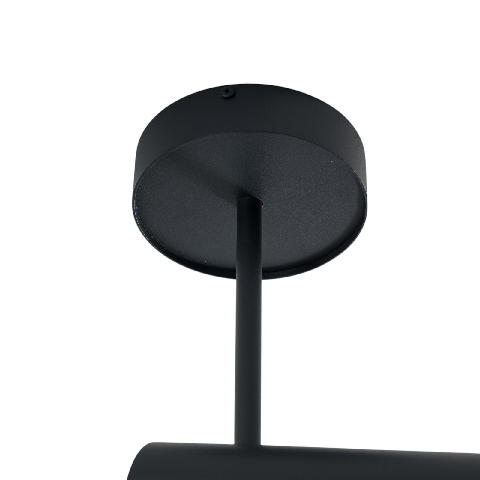 Deckenspot Leda 1, anthrazit, 1-flammig, Stahl, Höhe 34 cm