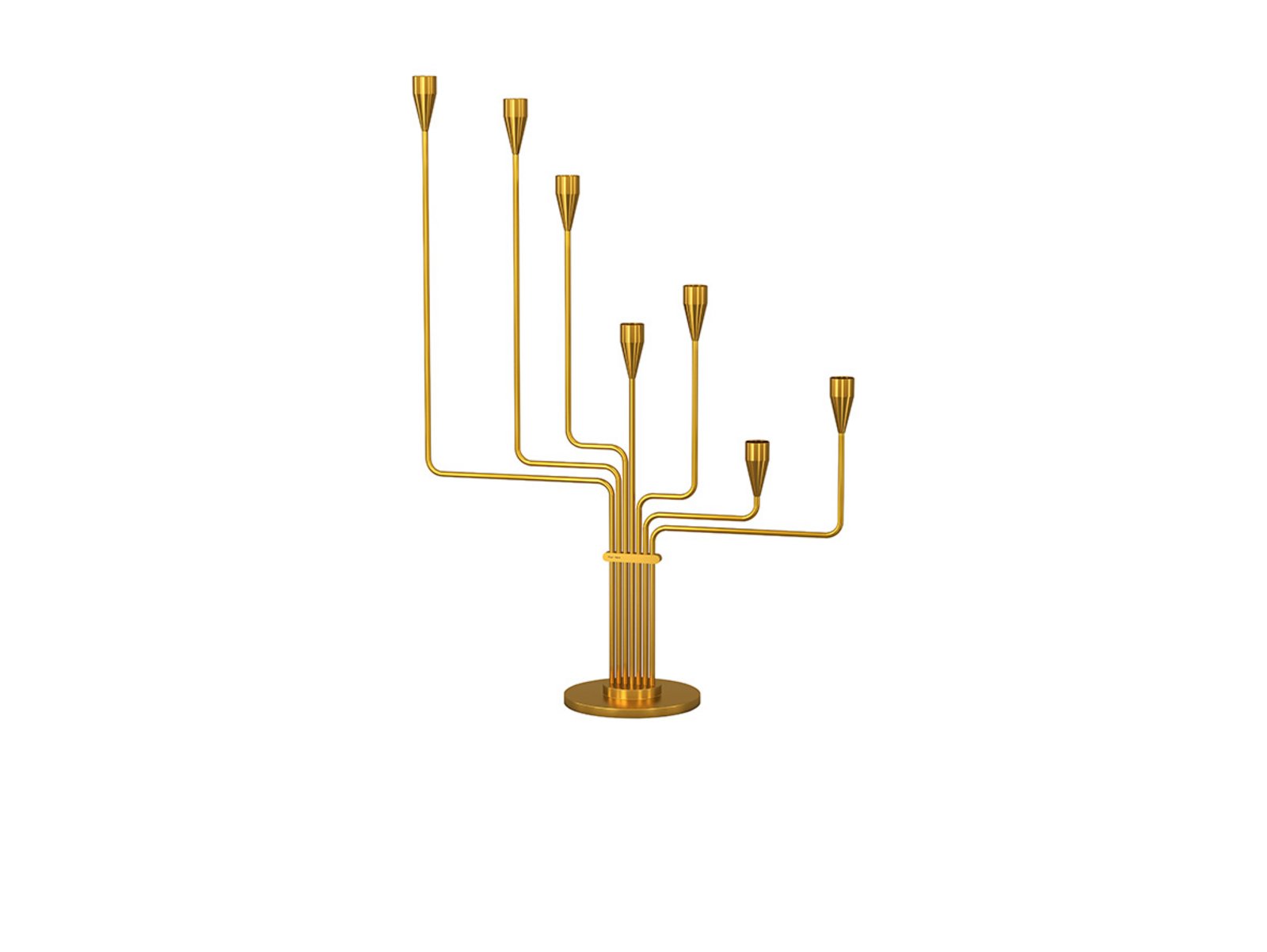 Karlsvognen Ljusstake H63 Brass - Piet Hein