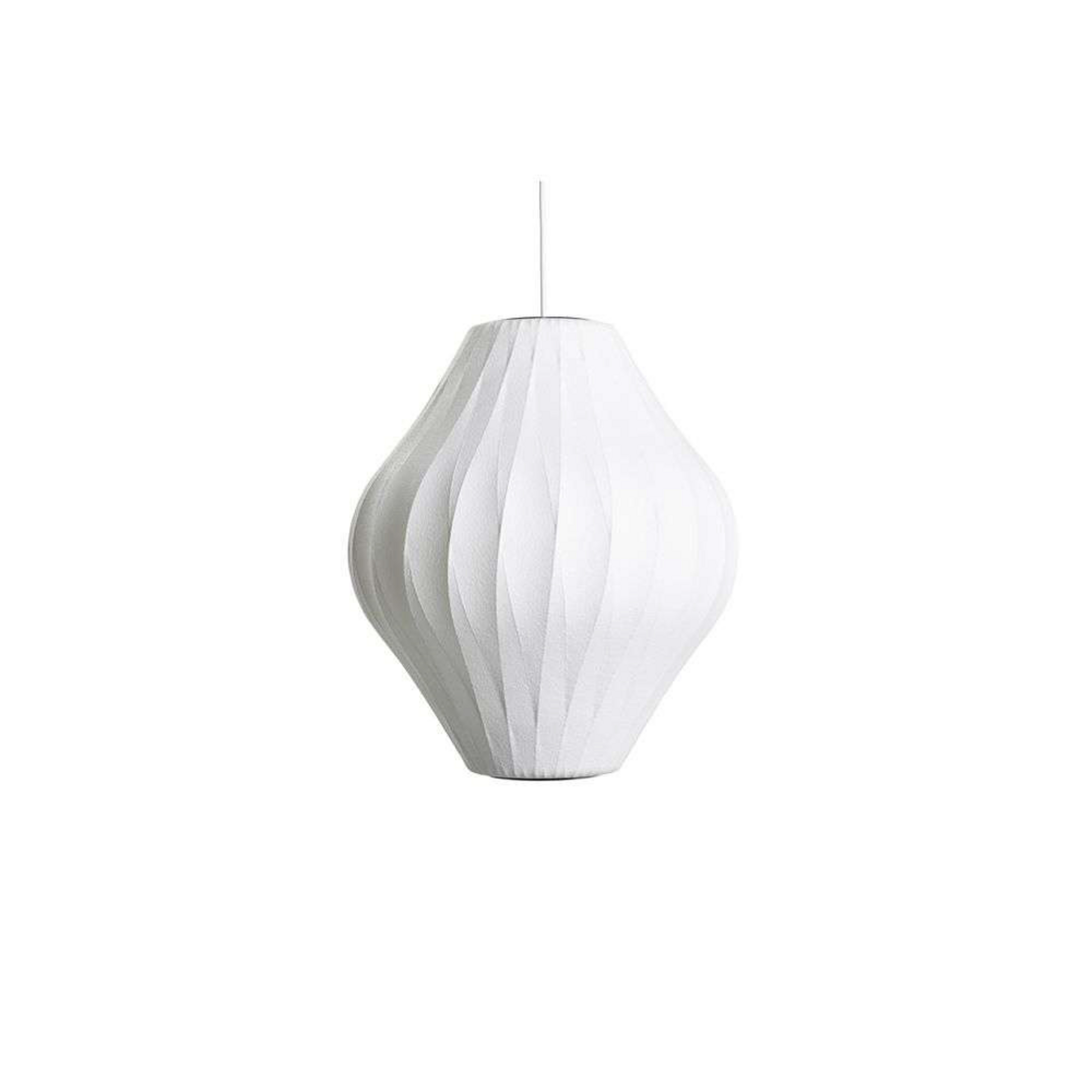 Żyrandol Nelson Pear Crisscross Bubble 49 cm, Herman Miller