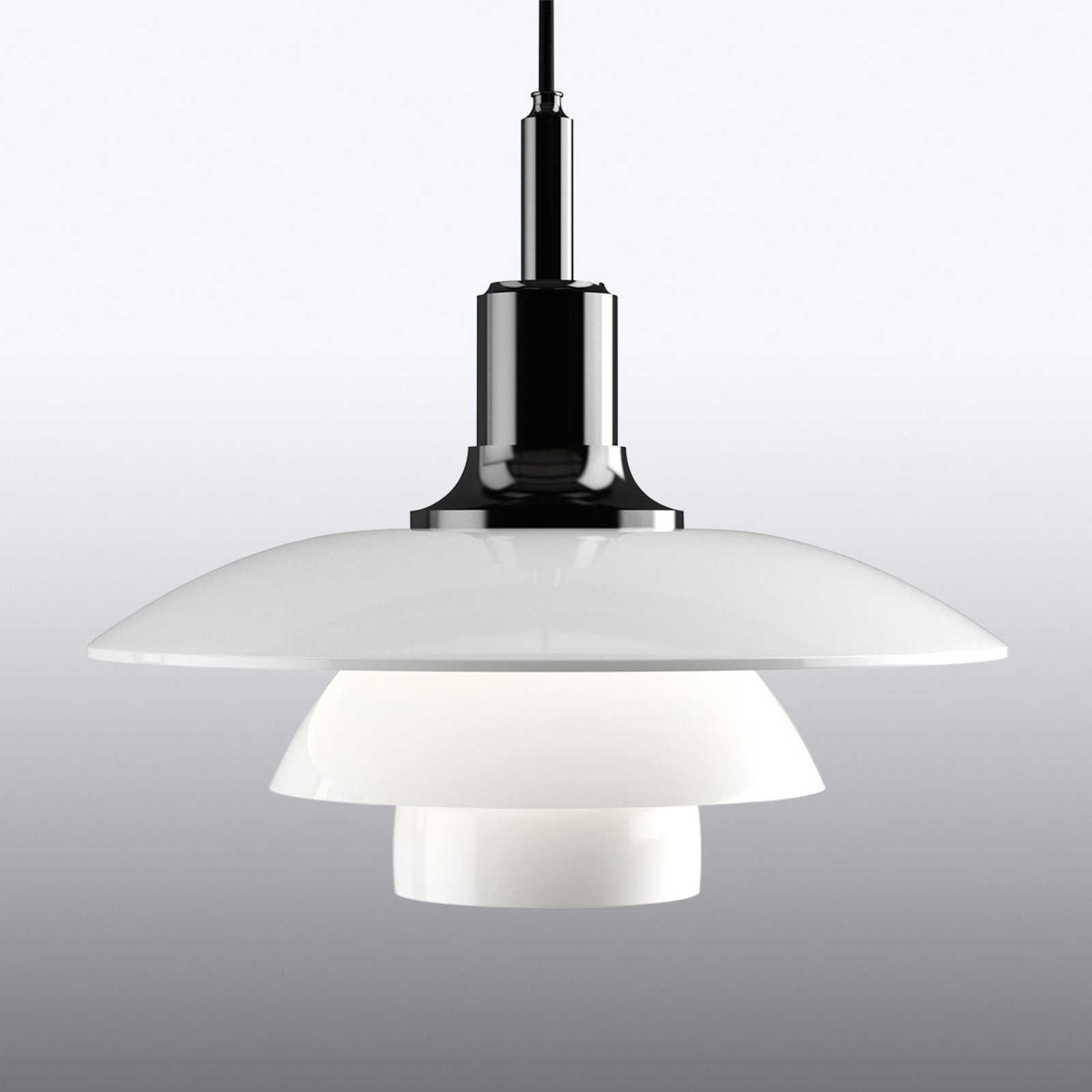 PH 3/2 Pendant Black Metallic - Louis Poulsen