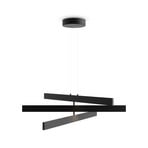 Candeeiro suspenso LED Origami da Maytoni, preto