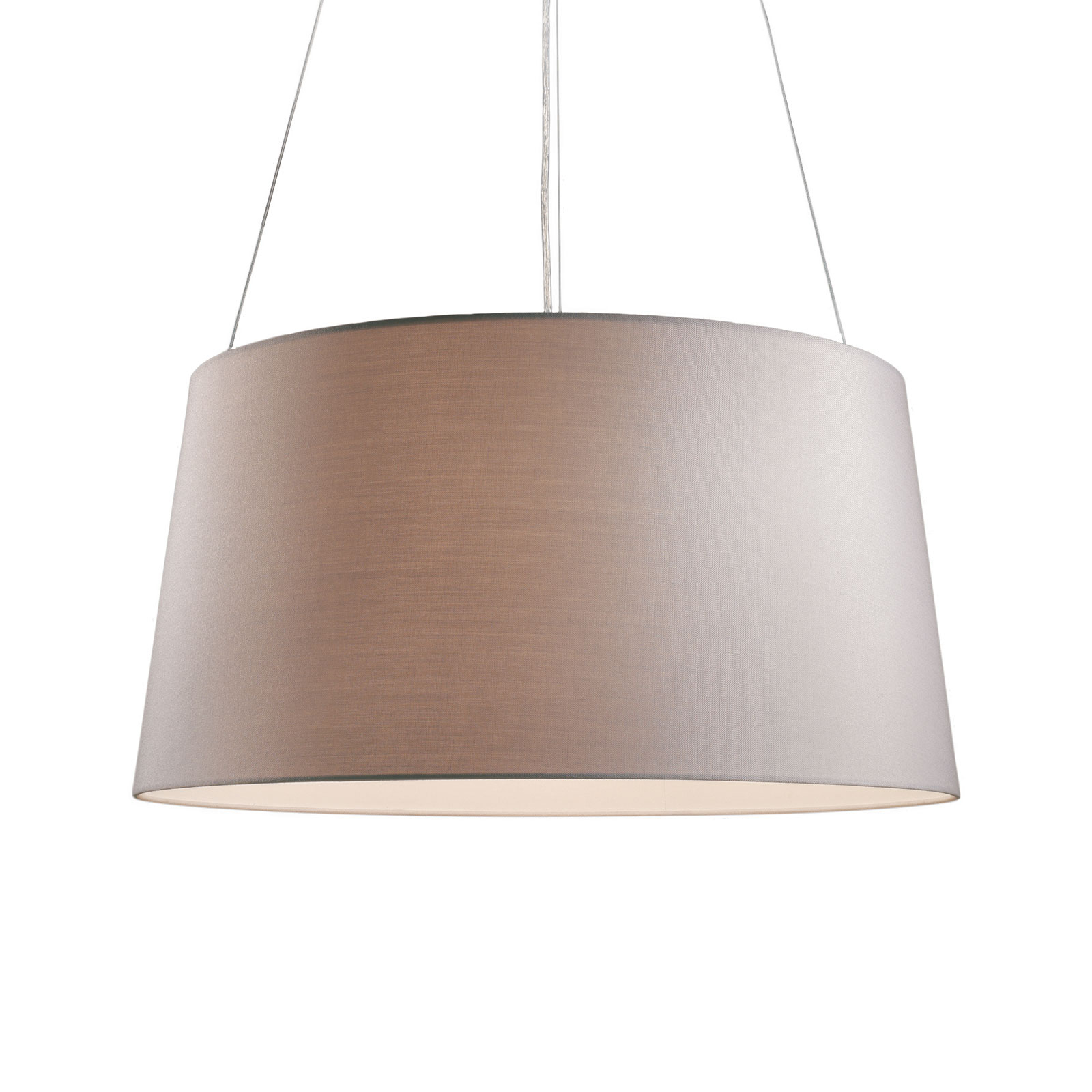 Kundalini Tripod hanging light, cream, for Bedroom, fabric, E27, 77 W, energy efficiency: A++, H: 28 cm