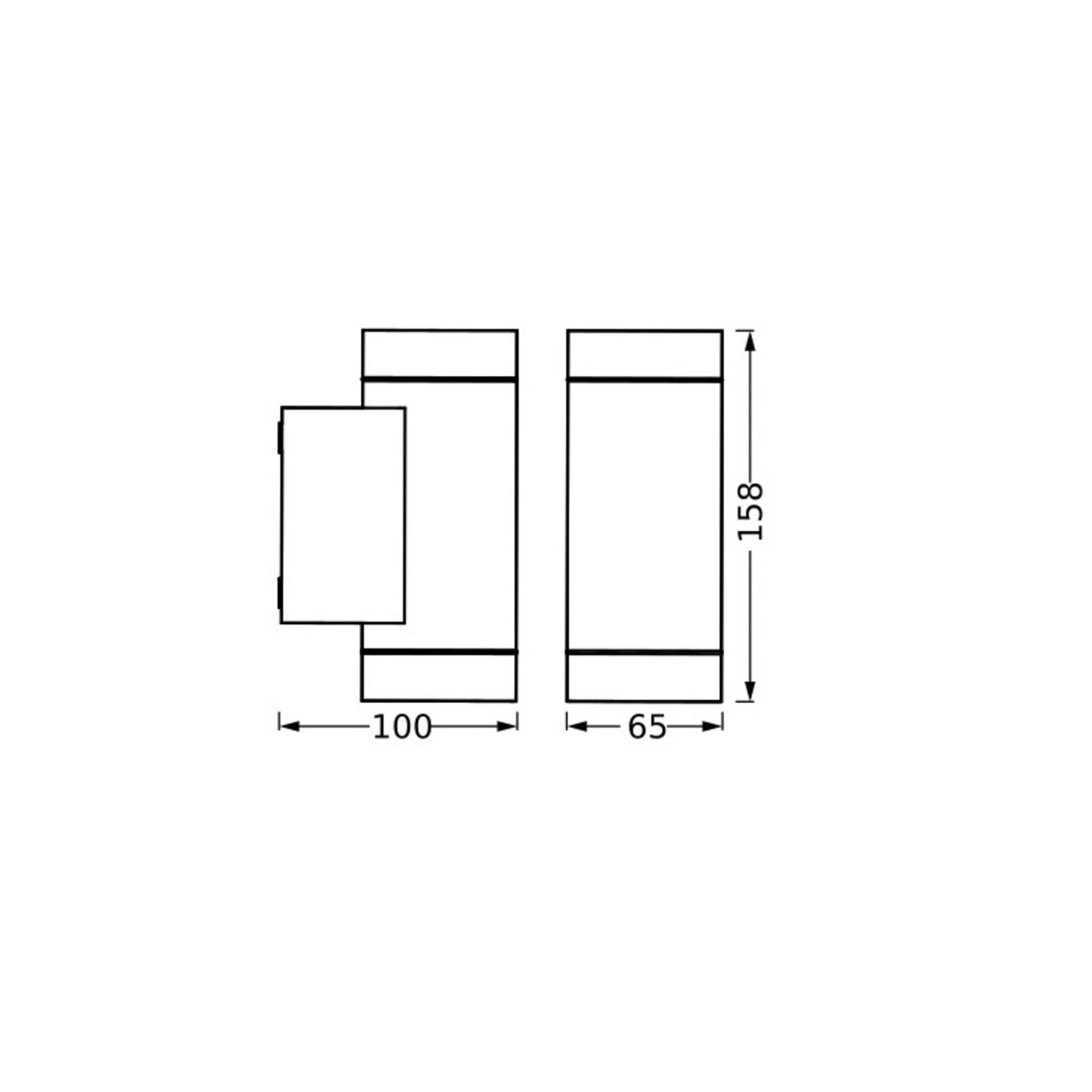 Applique da esterno OSRAM ENDURA CLASSIC ITYS, grigio scuro IP65