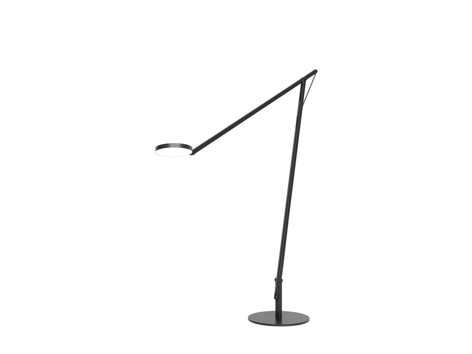 String XL Lampadar Matt Black/Black - Rotaliana