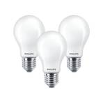 3-pack Bec LED Dimmable Warmglow 3,4W E27 - Philips