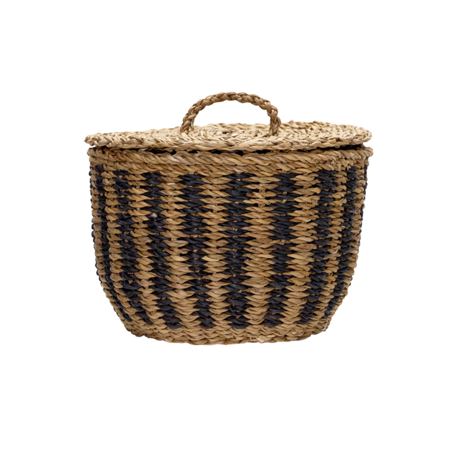 Cesto oppbevaringskurv fargerik sjøgress 3-sett - House Doctor