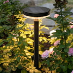 Prios Glenios LED solar lamp with ground spike
