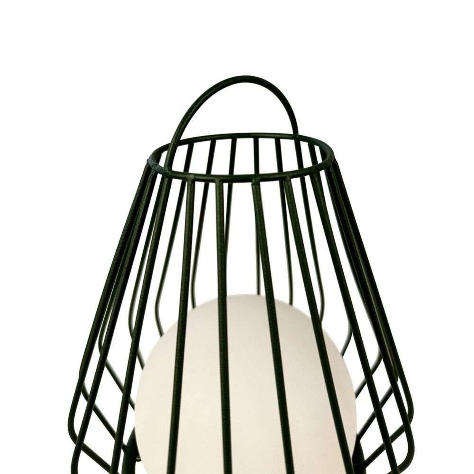 Evesham LED-batteridriven LED-lykta, &Oslash; 18 cm, gr&ouml;n, IP54 Dyberg Larsen - Terrass - Skandinavisk - Metall - Med en ljusk&auml;lla