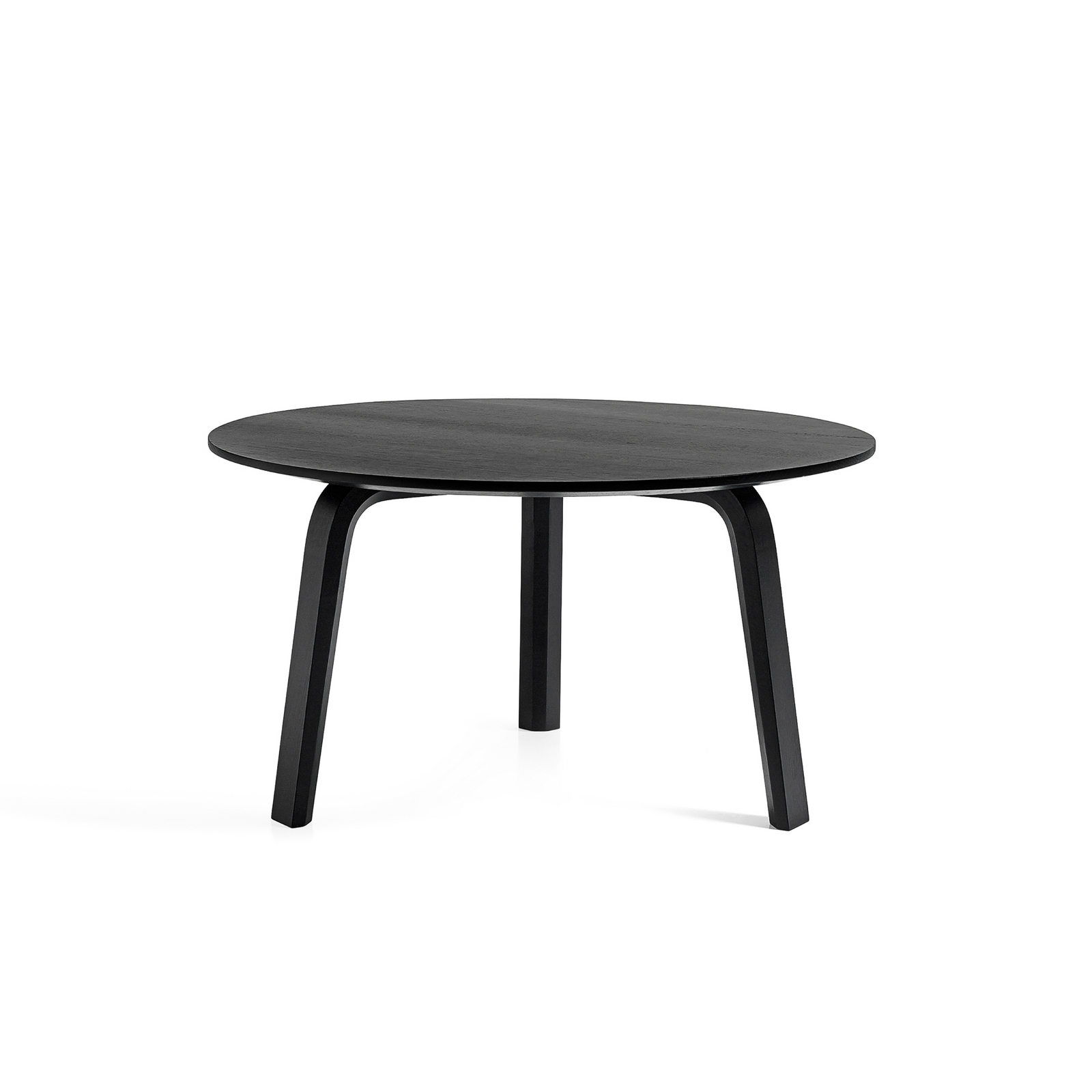 Table basse Bella, noire, Ø60 x H32 cm, chêne - HAY Table basse Bella, noire, Ø60 x H32 cm, chêne - HAY
