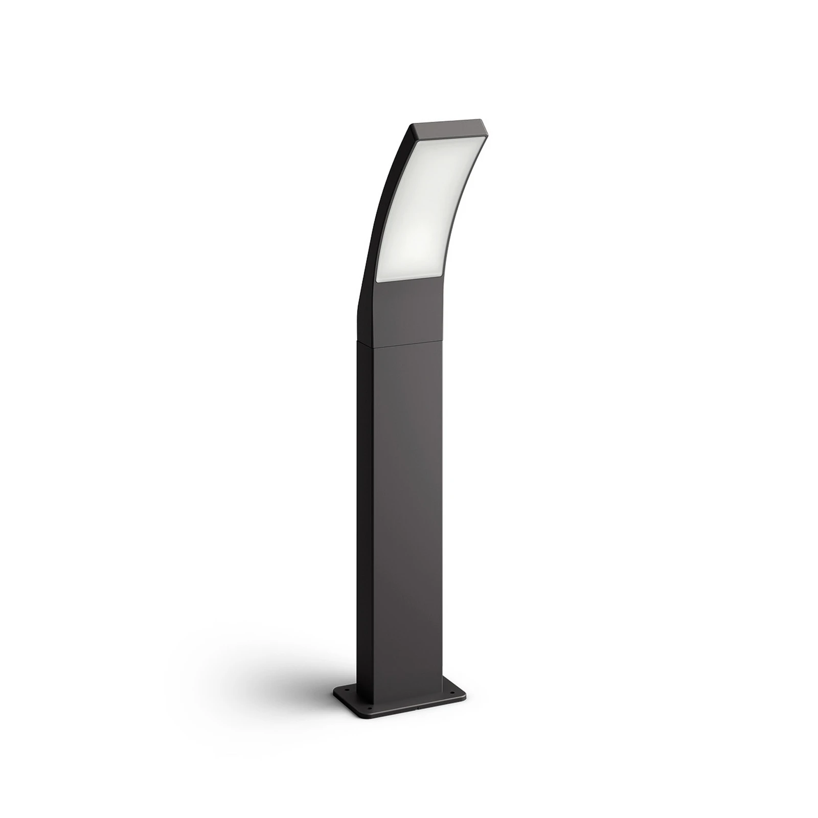 Philips LED-ulična svetilka Splay UE, 60 cm, antracitna, IP44