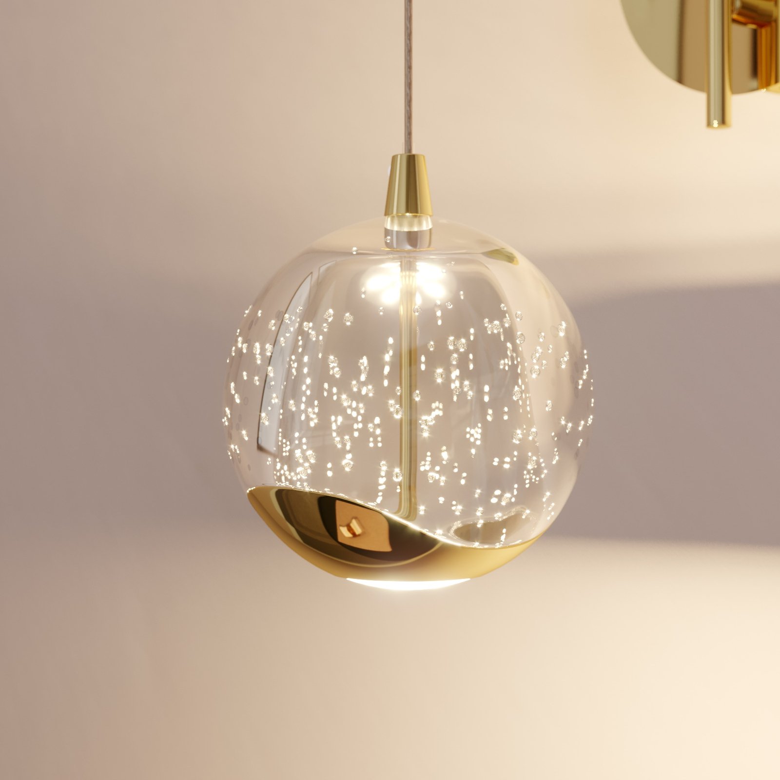 Hayley LEDWall Lamp Gold - Lucande