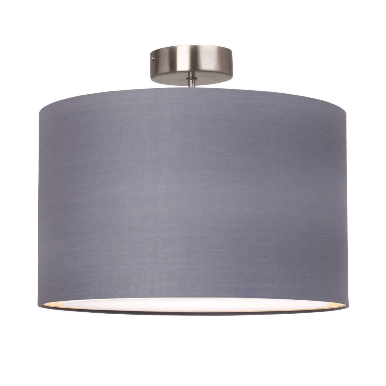 Eenvoudige plafondlamp CLARIE, grijs