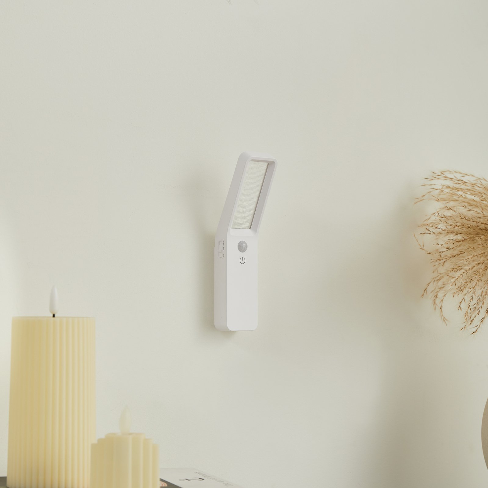 Taska Portable Applique da Parete w/Sensore Bianco - Lindby