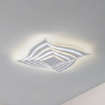 Lindby LED таванна лампа Rebeka, 47x47cm, CCT, дистанционно управление