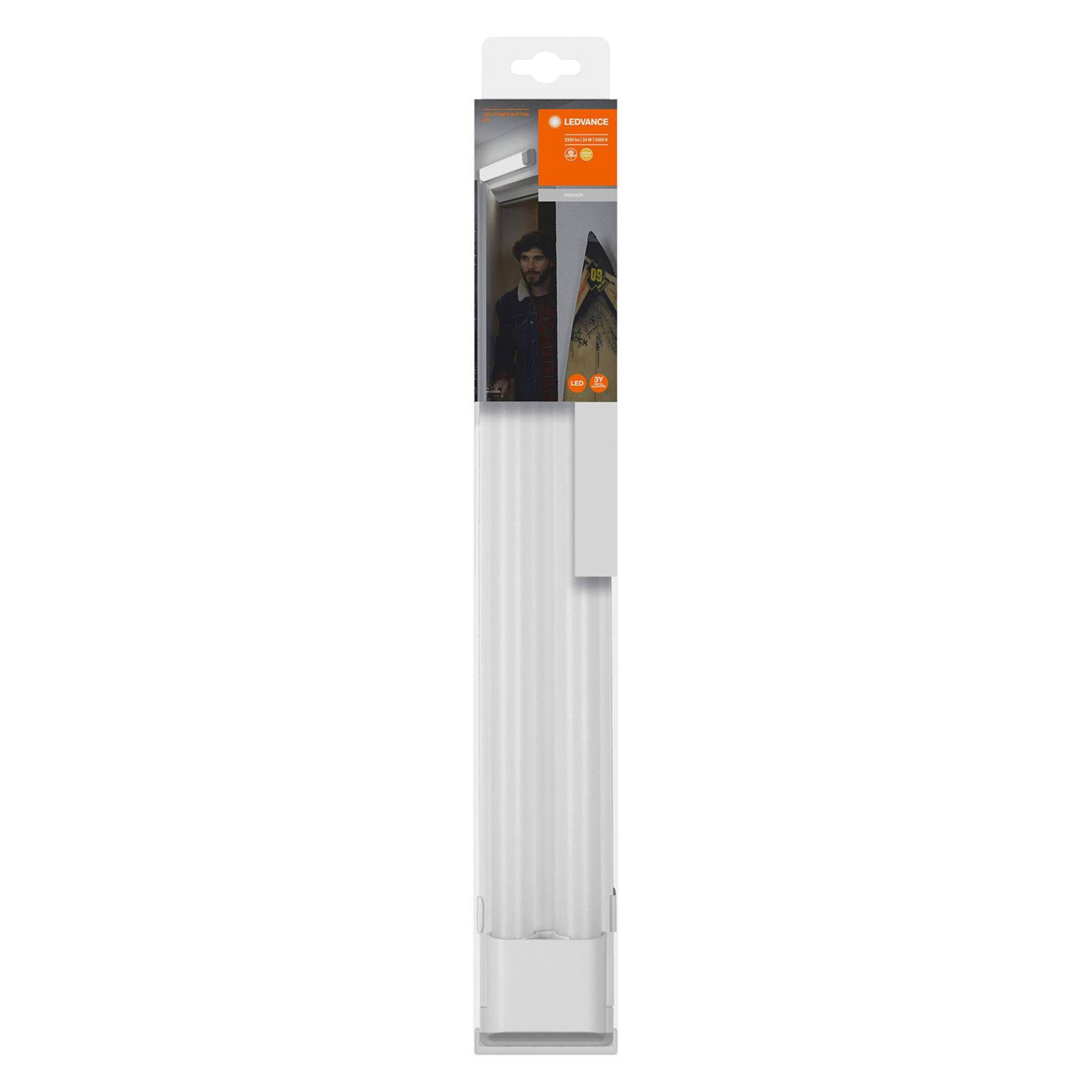 LEDVANCE Power Batten Dopp lampa sufitowa 60cm 3000K