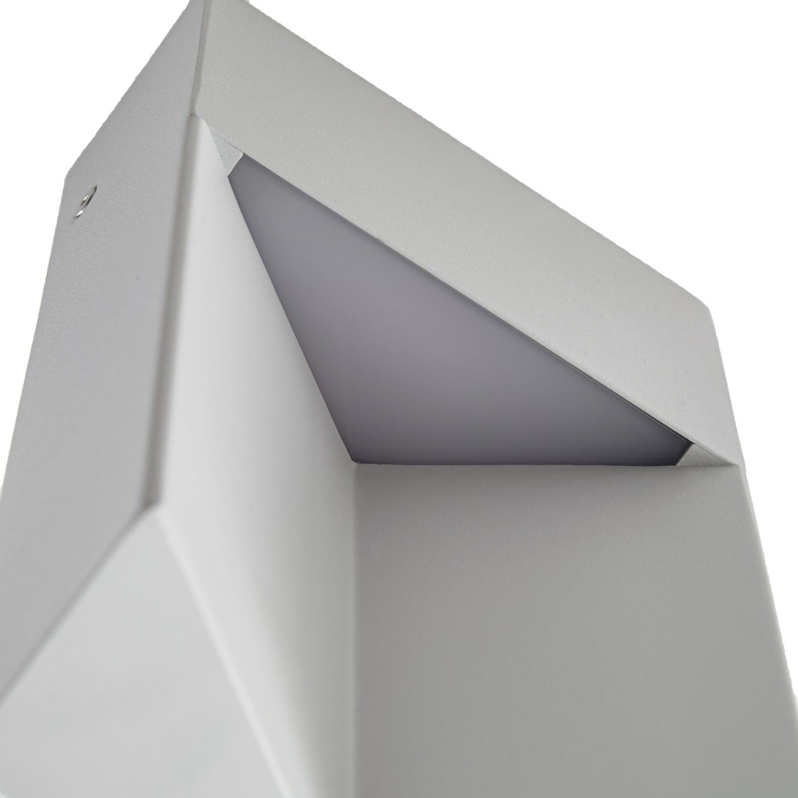 Kaholo vanjska zidna LED svjetiljka, CCT, aluminij, IP44, svijetlosiva, Kaholo vanjska zidna LED svjetiljka, CCT, aluminij, IP44, svijetlosiva,