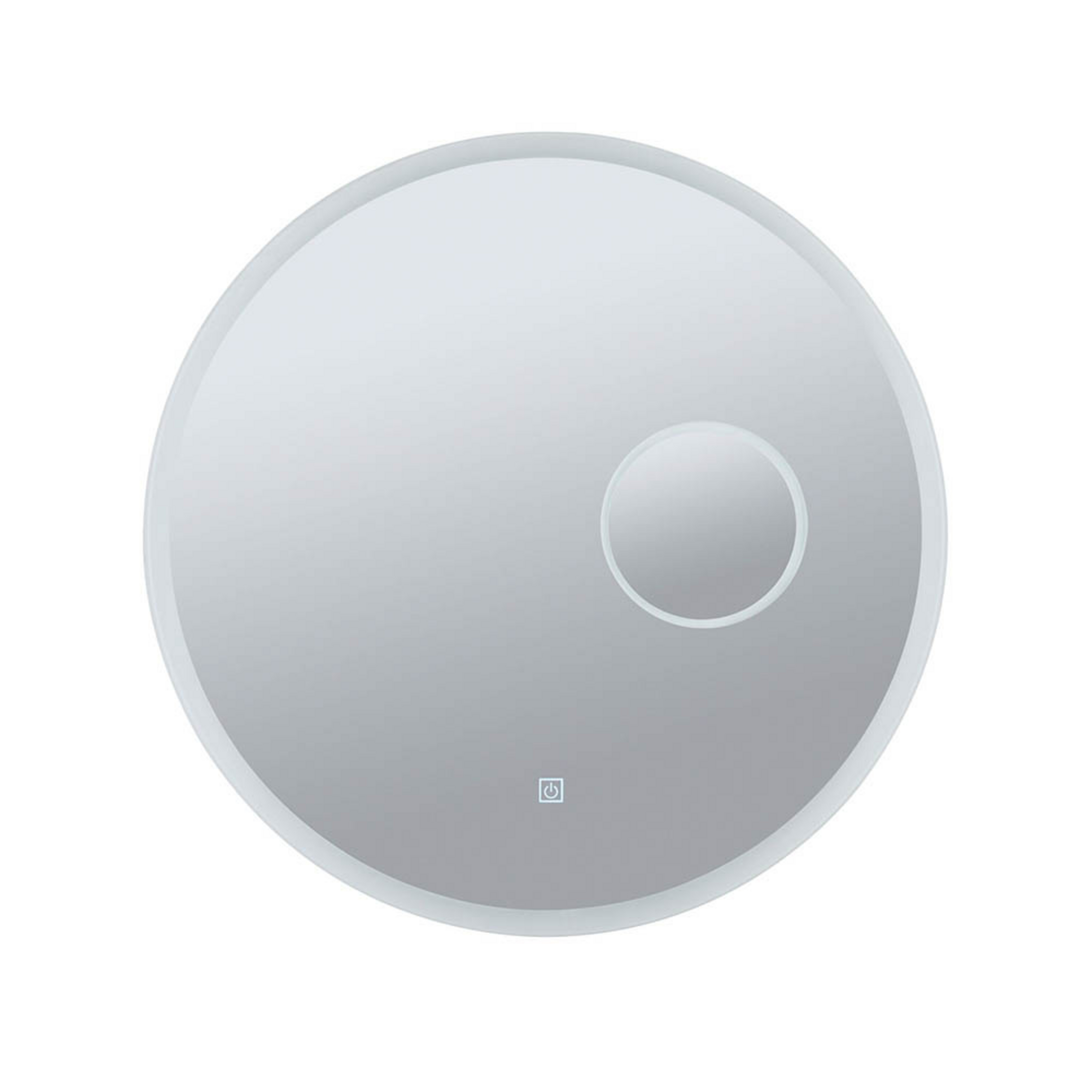 Mirra LED mirror IP44 4,000 K Ø 60 cm dimmable - Paulmann