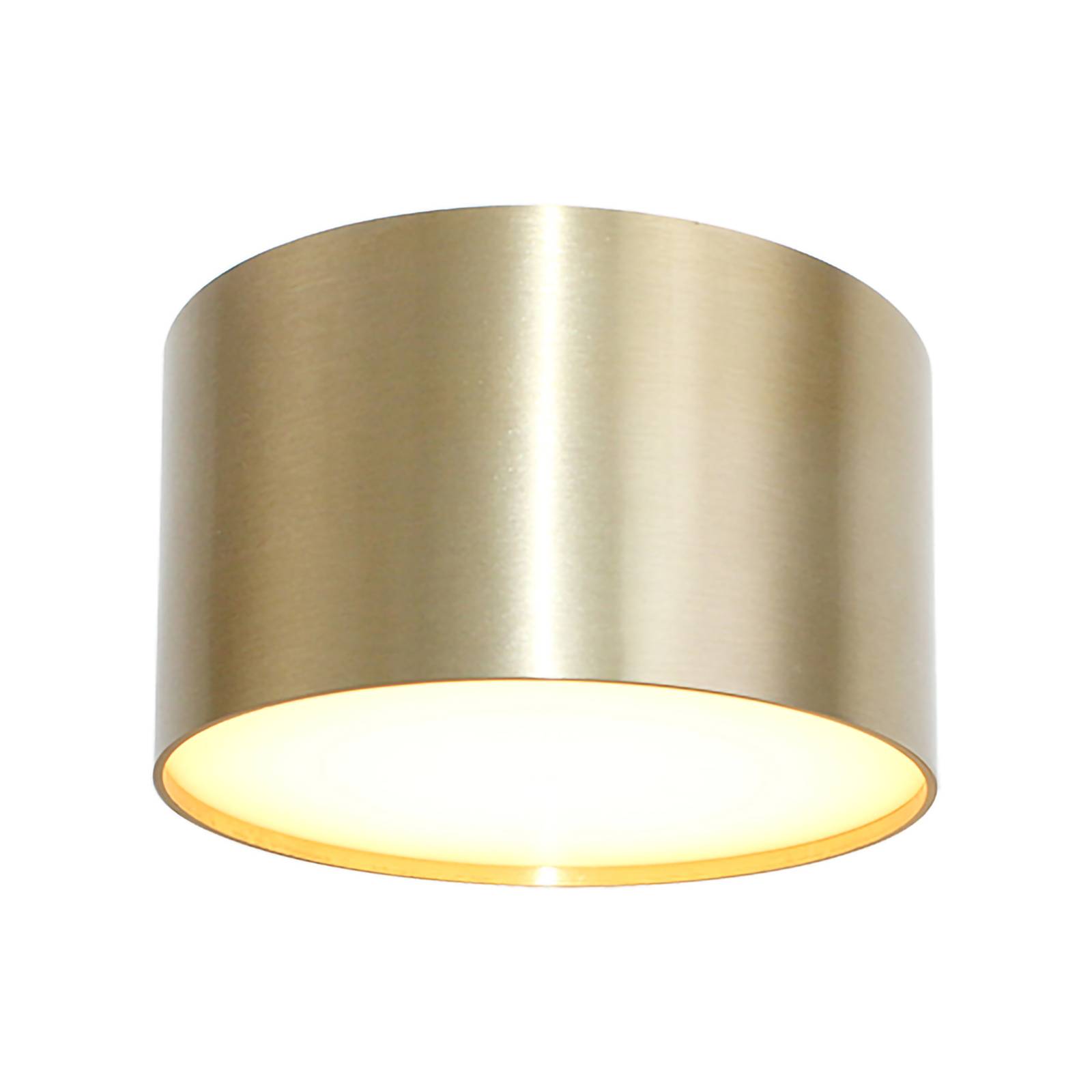 Lindby Nivoria LED-spotlight 11×6,5 cm guld