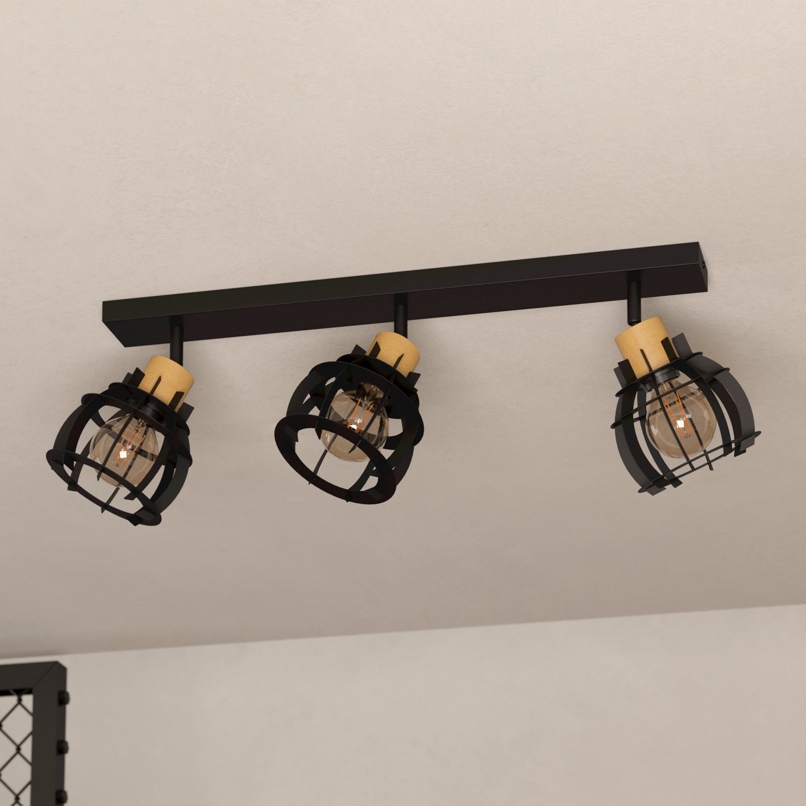 Taklampe Stillington 1, 3 lyskilder