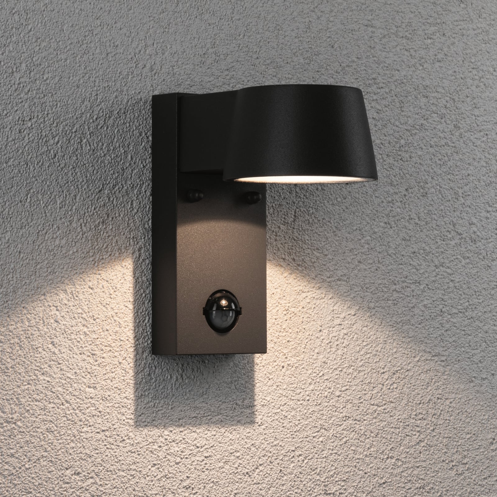 Paulmann Capea LED-utomhusvägglampa med sensor