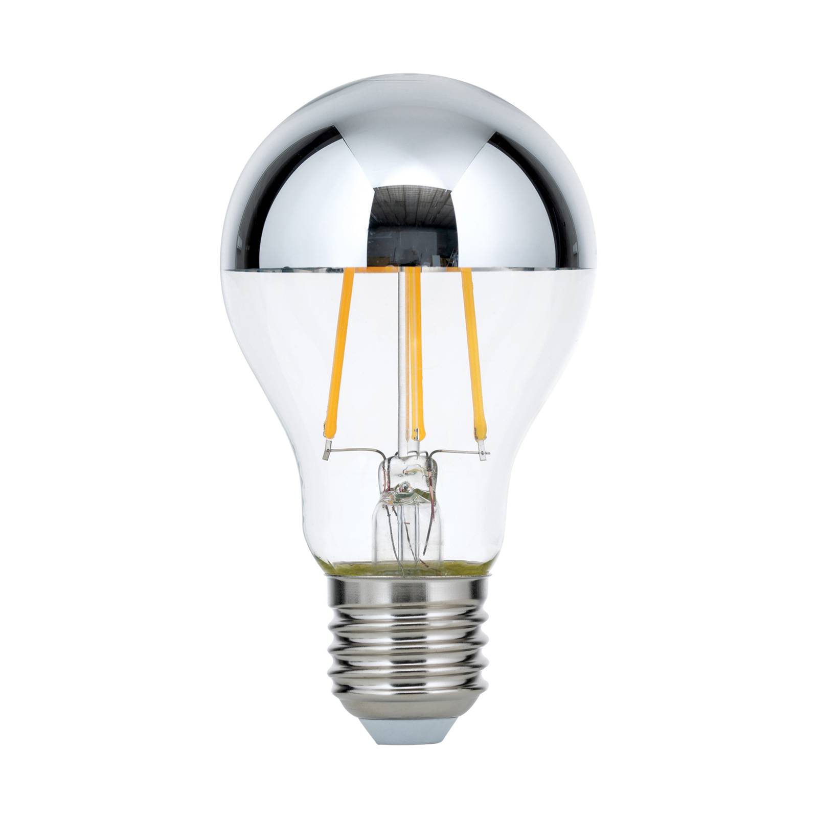 E-shop Zrkadlová LED E27 8 W teplá biela, stmievateľná