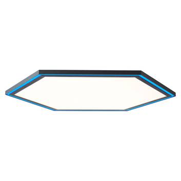 AEG Evyn panneau LED 6 pans noir Ø80cm CCT dimm