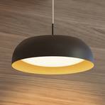 Arcchio Karuna LED hanglamp, zwart-goud