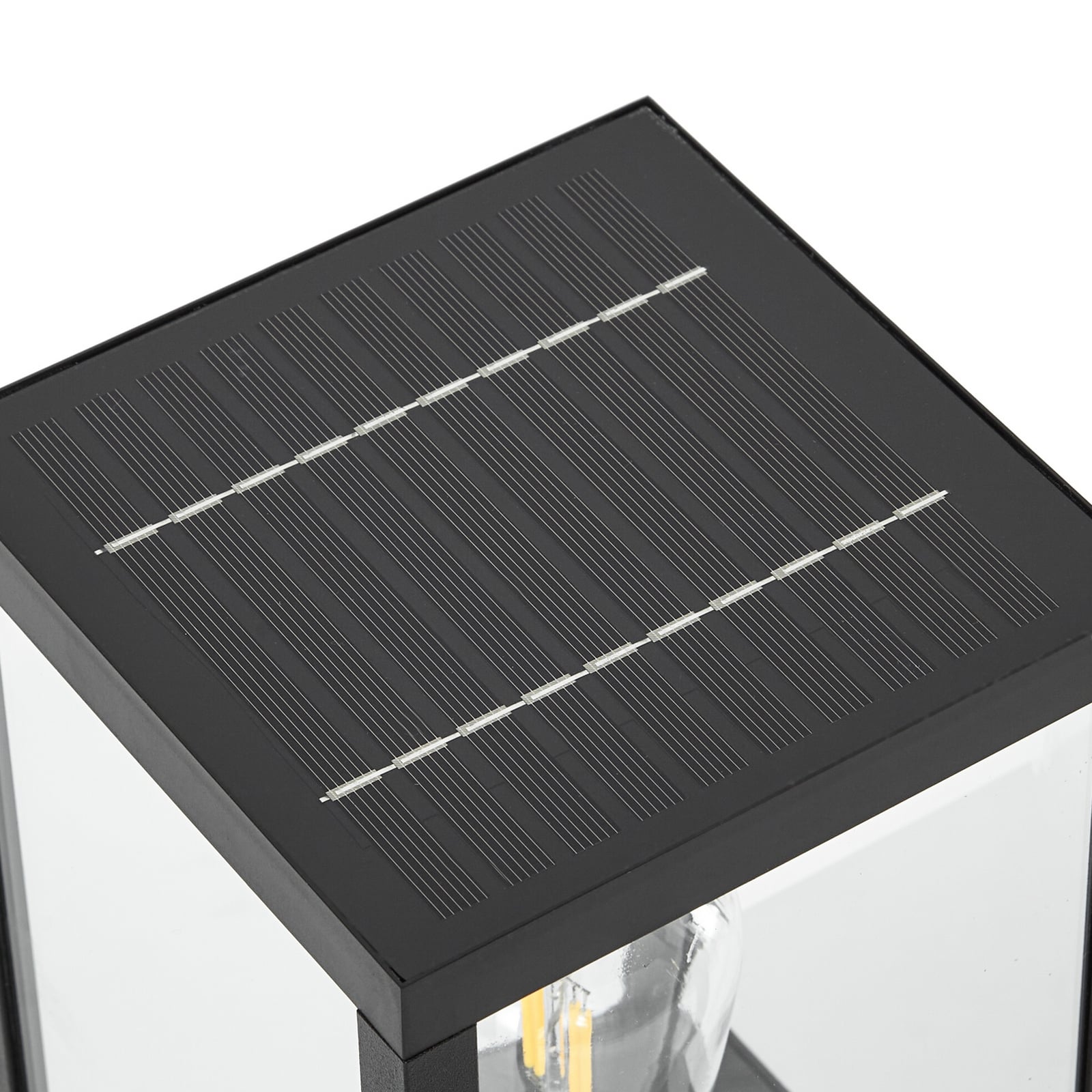 Relto LED-Solar-Wegeleuchte, Sensor, Erdspieß, 50cm - Lindby