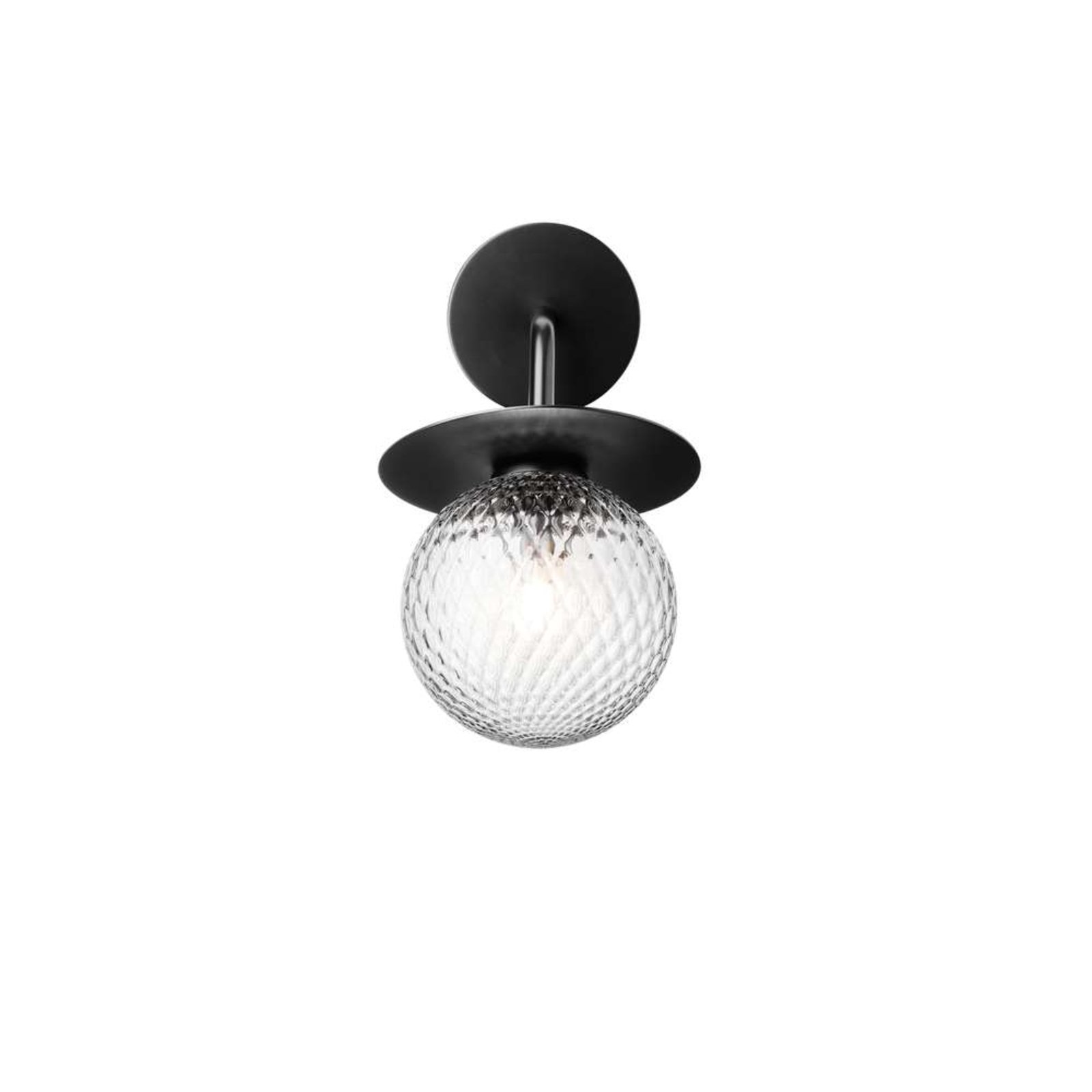 Liila Aplique Exterior Black/Optic Clear - Nuura