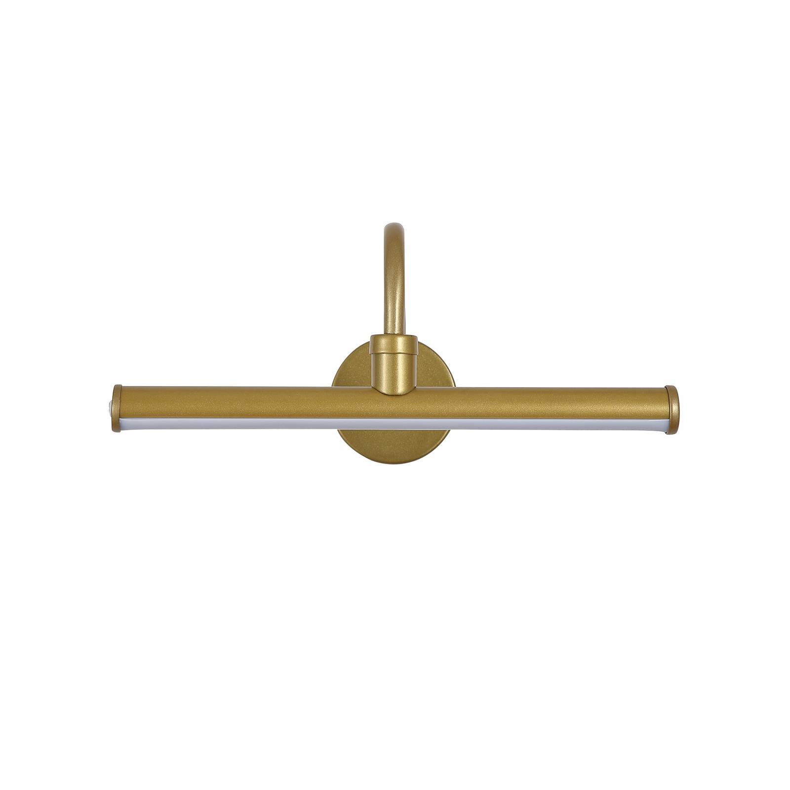 LED-Akku-Wandlampe Vigo, goldfarben, Breite 30 cm, Metall günstig online kaufen