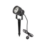 Irina Spike Ulko Spotti IP65 Dark Grey - Lucande